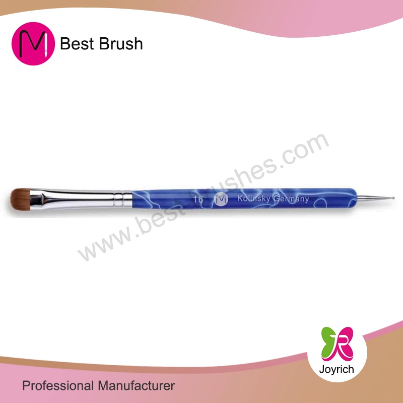 Mørkeblå Kolinsky French Nail Brush